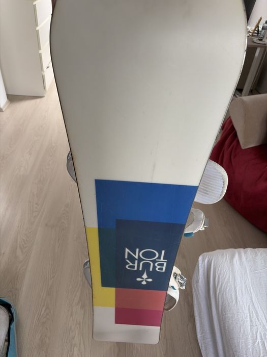 Placa burton de snowboard