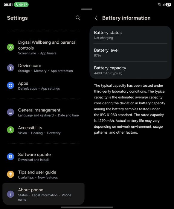 Samsung Galaxy Z Fold 5 512GB | Phantom Black | Работи перфектно