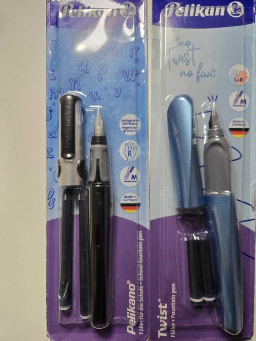 Stilou scolari Pelikano Pelikan noi