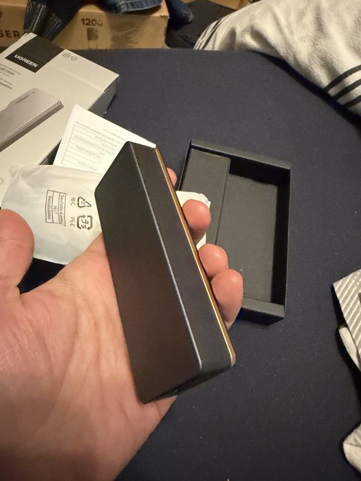 UGREEN 40Gbps M.2 NVMe кутия с охлаждащ вентилатор