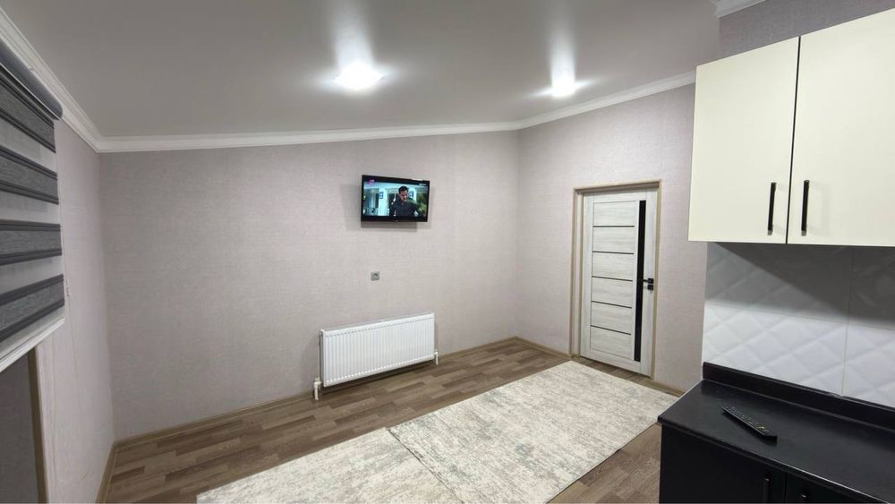 1 хона 55м² икки томонлама проект 4-қават мансард ор: Файзобод Масчит