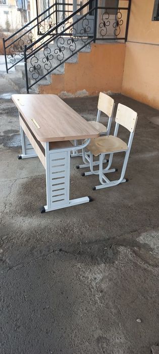 Парта стуллар ва  доскалар. сиденье спинки бакавой листлар