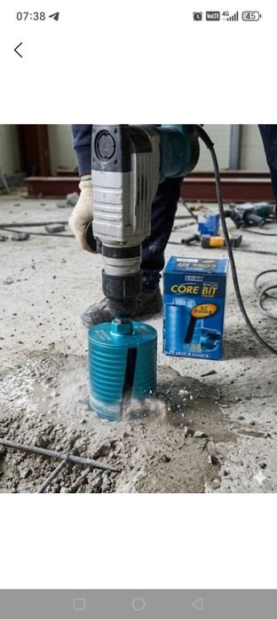 Beton  teshish, kesish,demontaj va santexnika