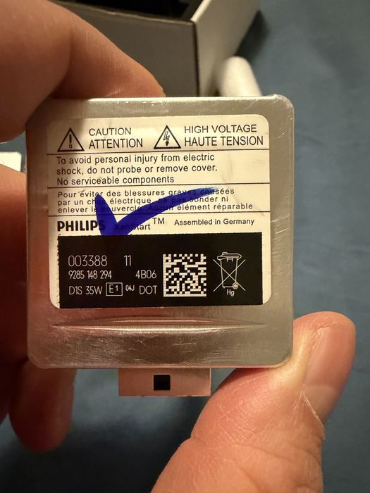 Ксенонови Крушки. D1S Филипс