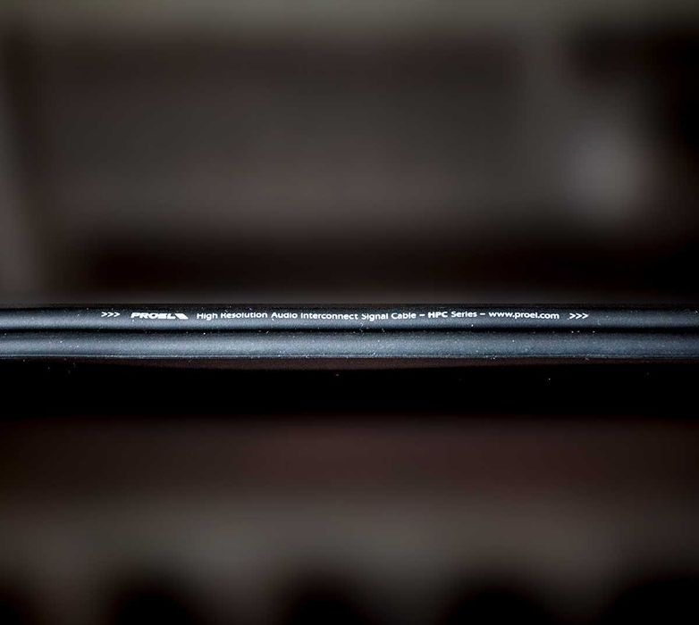 Качествен стерео аудио кабел интерконект RCA чинч PROEL / REAN чинчове