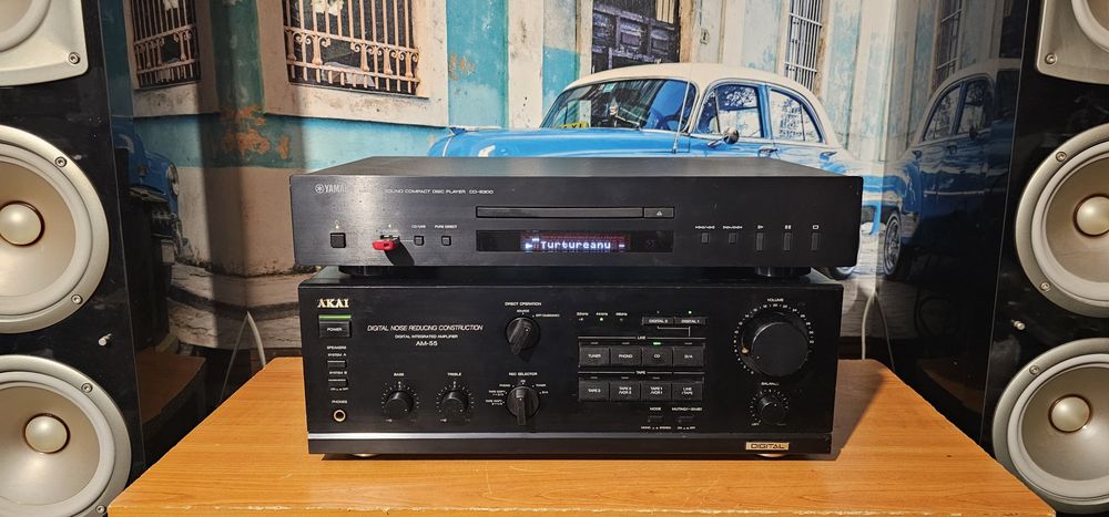 Akai AM 55 statie audio - amplificator