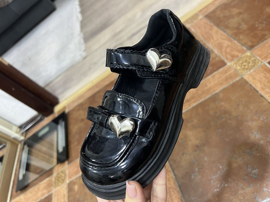 Туфли лоферы для леврчки