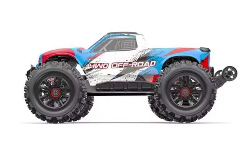Mini Monster MJX 16208 1:16, brushless, 70км\ч, Синьо