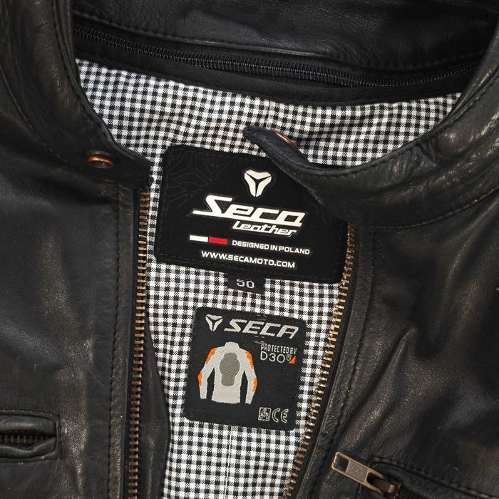 Кожено яке SECA BONNEVILLE BLACK ZJ00934 Размер: 50 / M