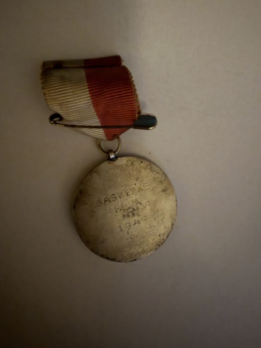 Medalie sportiva haltere 1949 din Germania