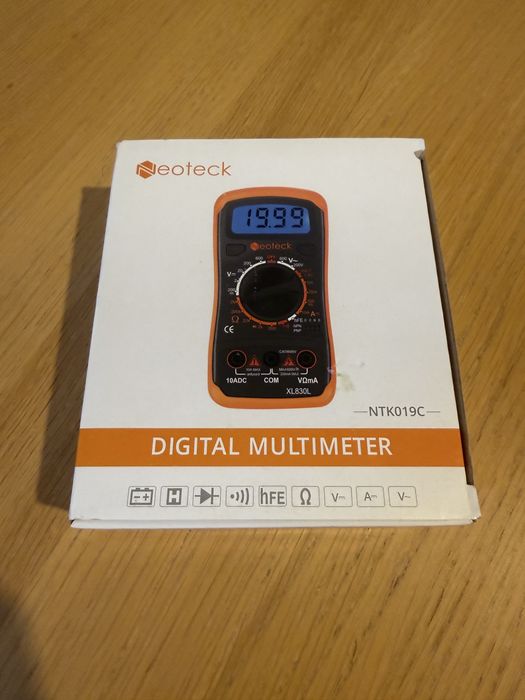 Multimetru Digital Neoteck NTK019C – Nou, în cutie