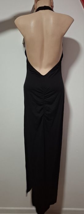 Rochie neagră lungă