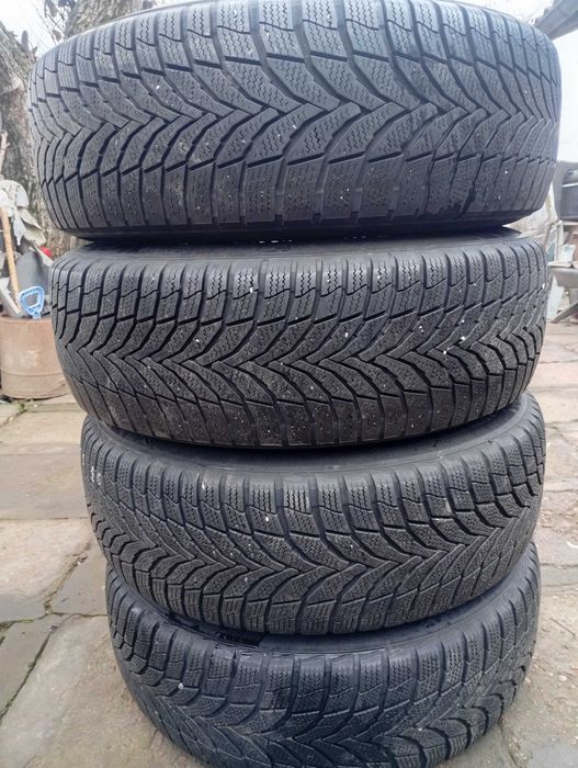 Продавам лети джанти 16-ки 5х112 със зимни гуми Nexen