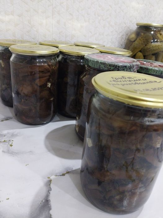 Грибы маринованные 2024г