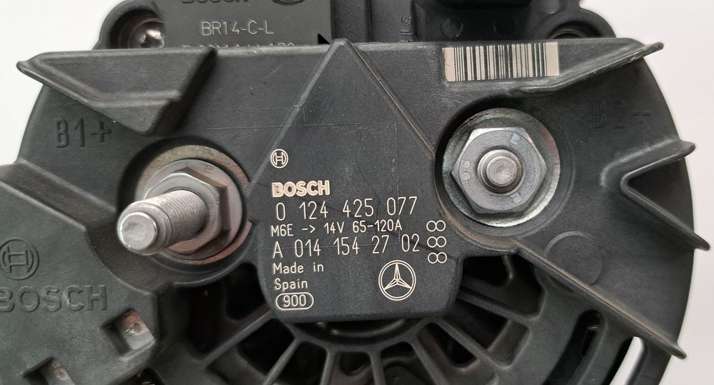 Alternator Sprinter Euro 3 / 4-120A Euro 5 / 6-200A  /  250A ORIGINALE