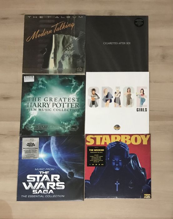 Виниловые пластинки в ассортименте