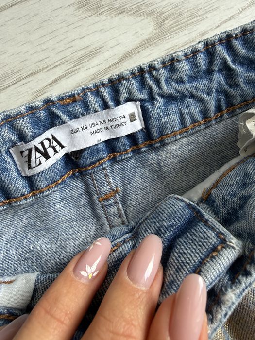 Fusta midi jeans Zara • Xs