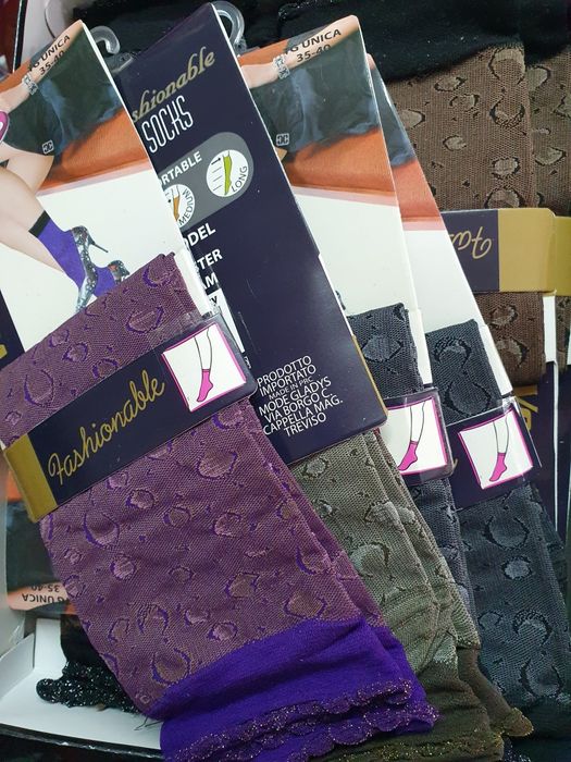 Шарени чорапи различни цветове 35-40 номер