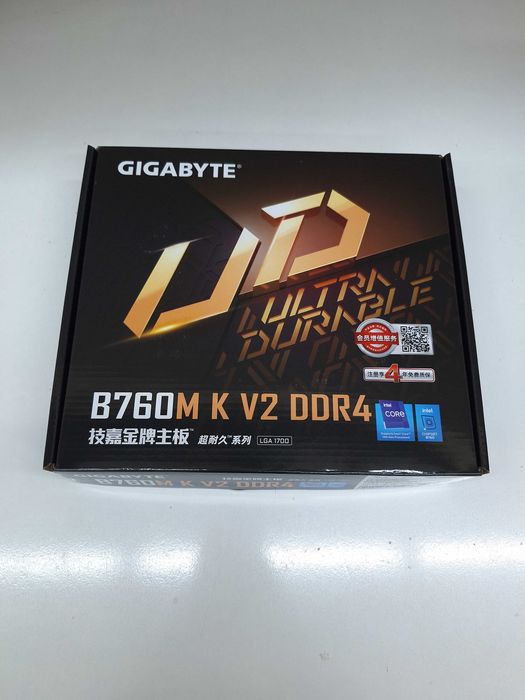 Gigabyte B760M K V2 DDR4 materinka platalar keldi LGA1700.B2B,B2C