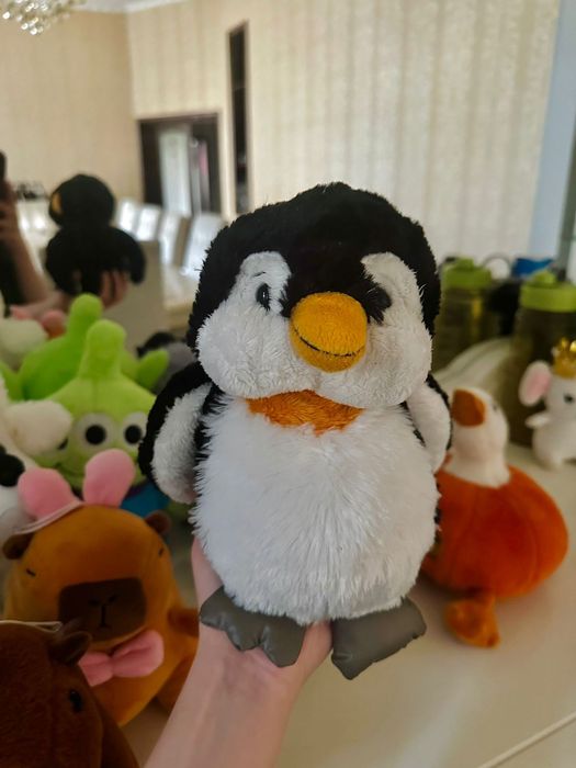 Игрушки мягкие много