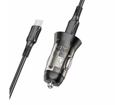 Incarcator Auto PD 45w cu Cablu Type C Borofone bz26b