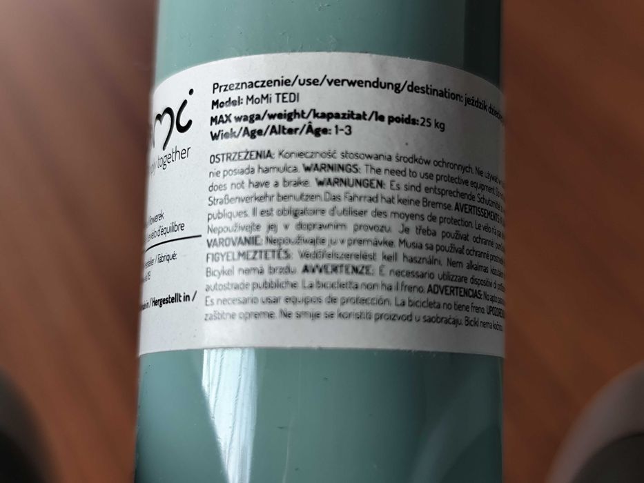 Детска триколка Tedi Momi