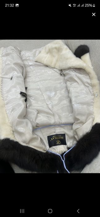 Шуба норковая стильная