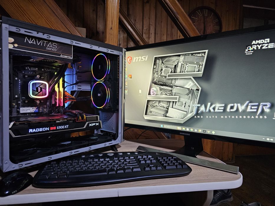 Calculator ryzen 7 5800x, xfx rx6900xt