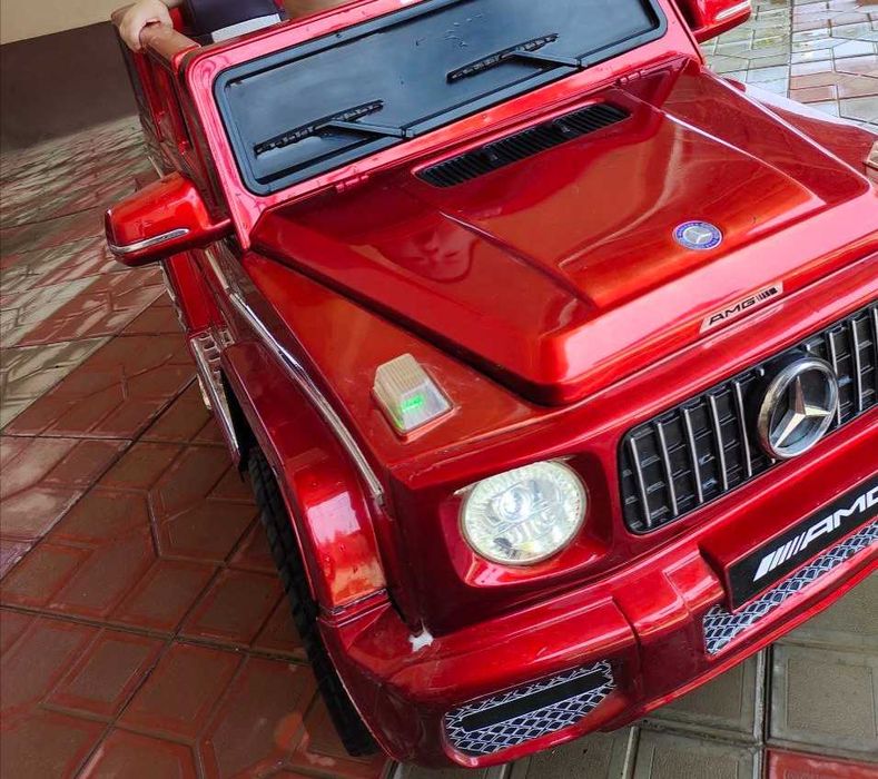 Mercedes gelend vagen