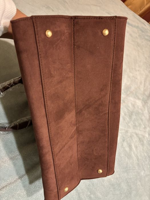 Сумка женская замшевая