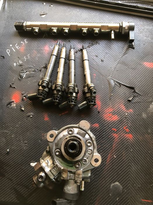 Kit injectie bmw seria 1 seria 3 seria 5 n47d20c 184cp injectoare pomp