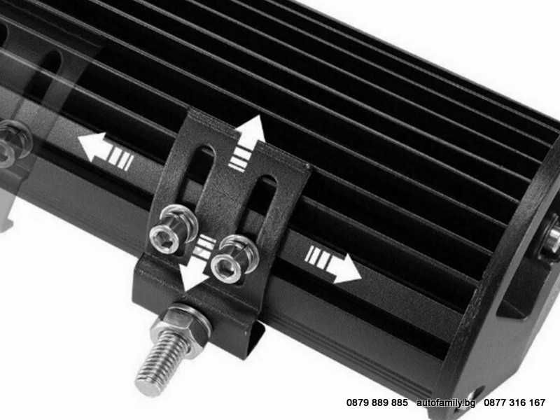 Ново! OFFROAD 7D LED BAR от 31см до 66см (Комбиниран) Блиц (бял/жълт)
