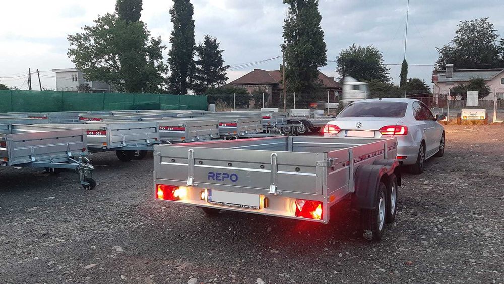 Remorca REPO noua 750 kg apicola auto atv moto carte RAR