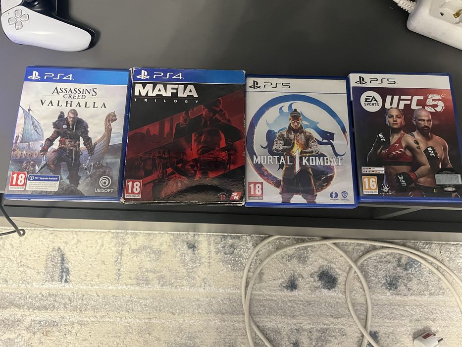 Mafia,Valhalla,Mortal kombat 1,UFC 5