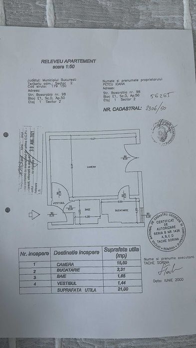 Garsoniera de vanzare Sectorul 2