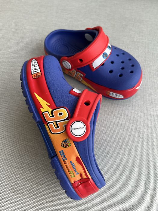 Saboti Disney Cars Lightning McQueen - super comozi (marimea 23)