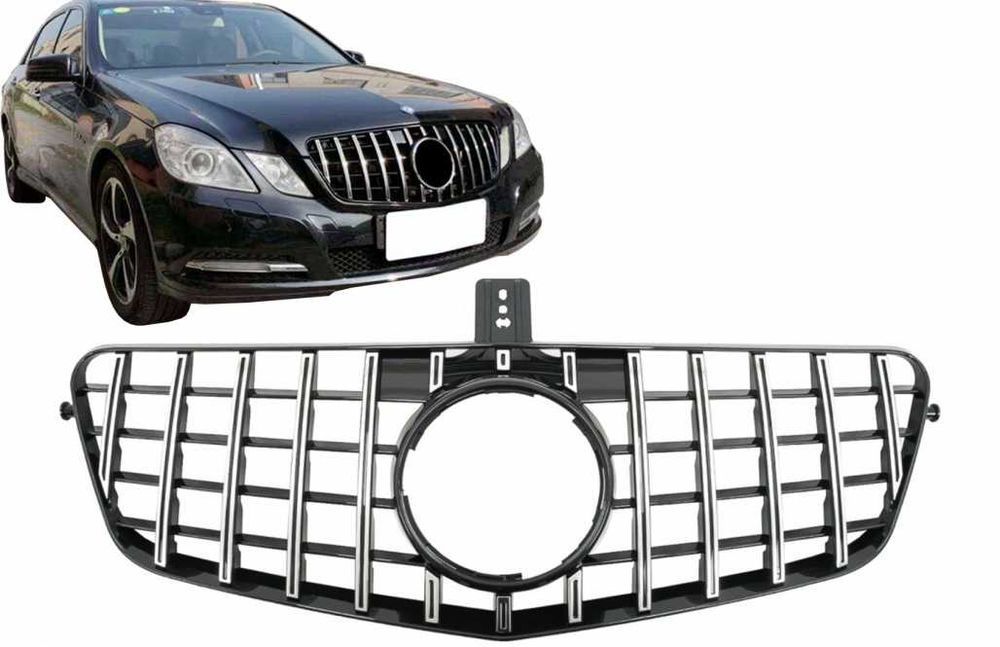 Grila Centrala Mercedes W212 S212 (2009-2013) GT-R Panamericana Look