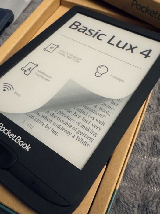 электронная книга PocketBoock basic lux 4