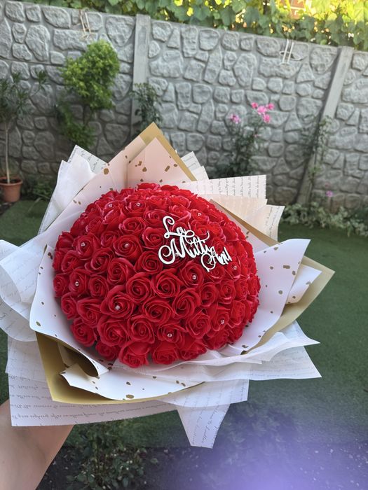 Buchete din trandafiri de sapun