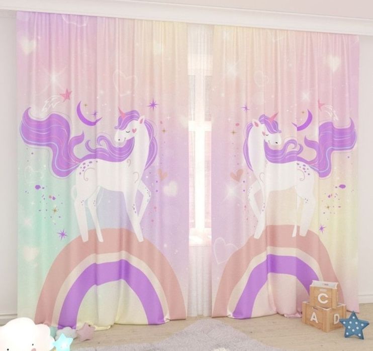 Продам фотошторы в детскую