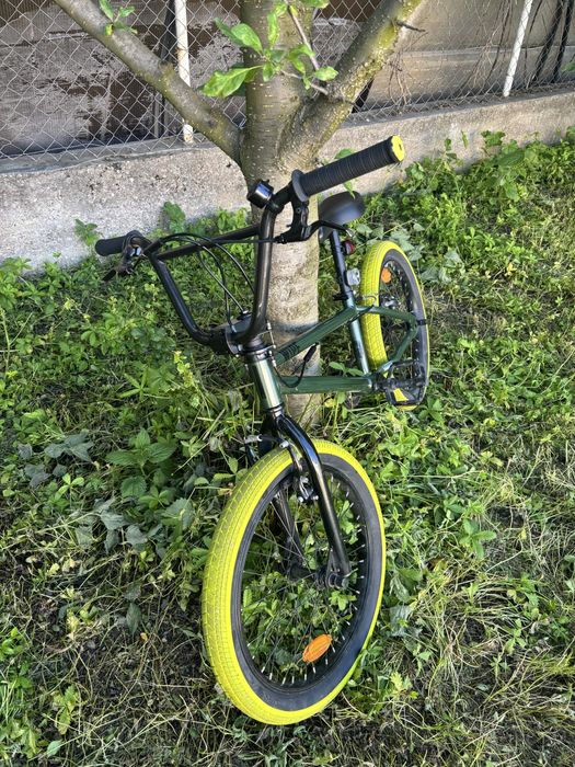 Vand Bicicleta BMX WIPE 500 20” gri 135-160 cm