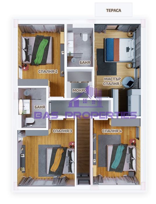 Продава се Къща в с. Вакарел, Област София-област - 219 кв.м за 1500 €/кв.м - Снимка #2