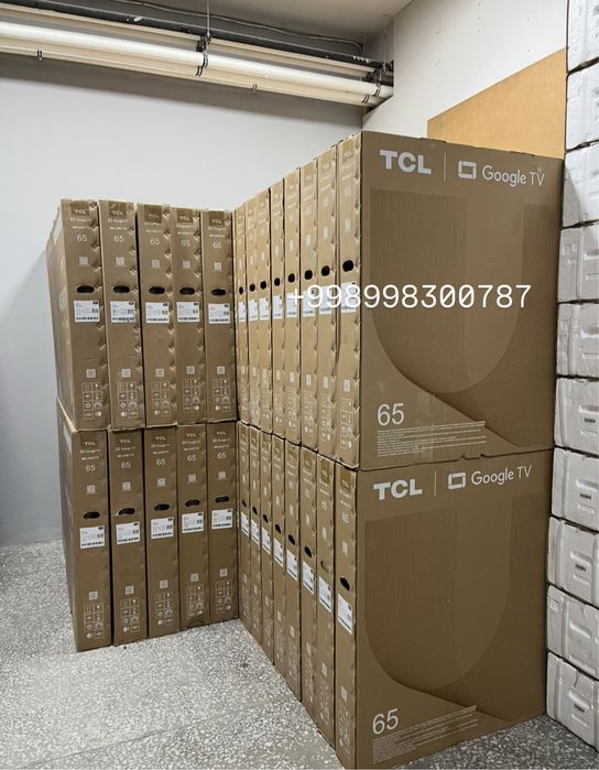 Телевизор Tcl 65 4K Smart 2025год низкий цена Оптом Доставка бесплатно