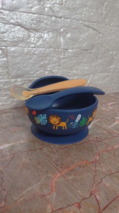 Посуда силиконовая детская