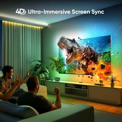 Nanoleaf 4D V2 RGB подсветка за TV до 65" с камера