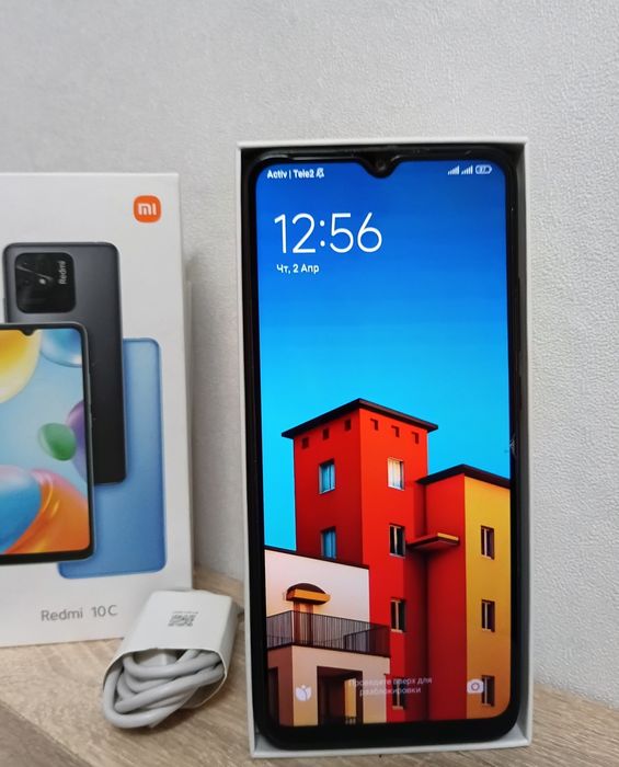 Xiaomi Redmi 10C с коробкой!