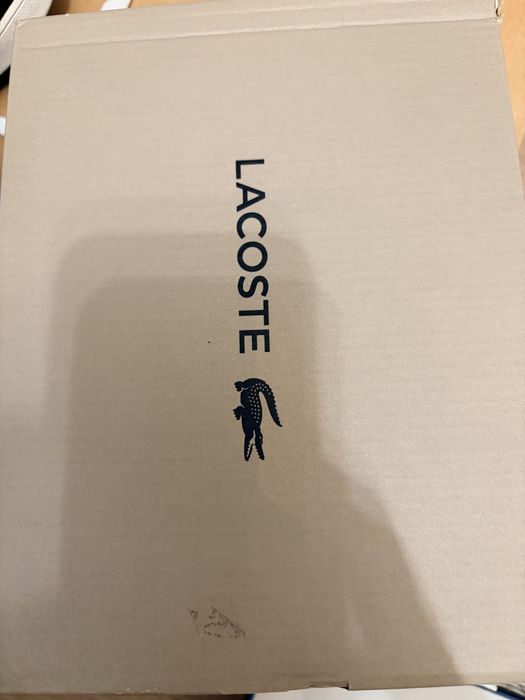 Стильные оригинальные кеды Lacoste