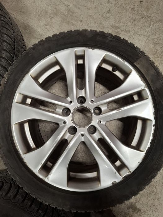 Джанти с гуми 17 цола 5x112 Mercedes / Мерцедес