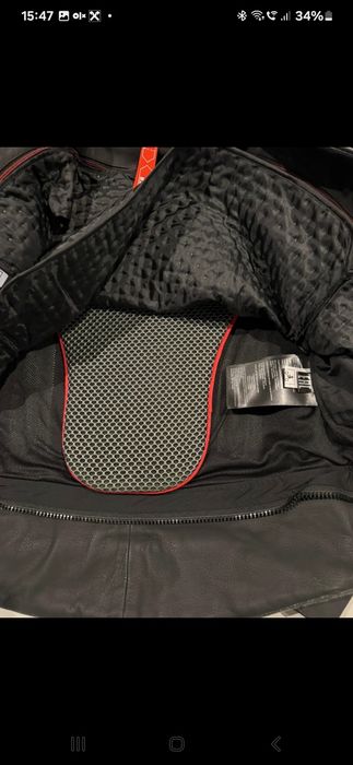 Geacă moto din piele IXS 52,54 M-L