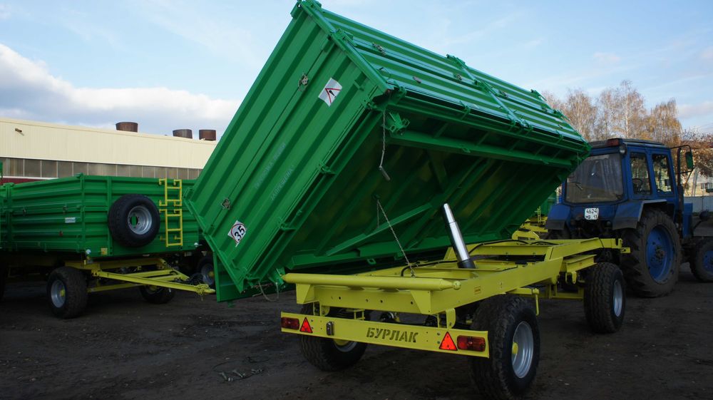 Прицеп тракторный самосвальный 2ПТС-8